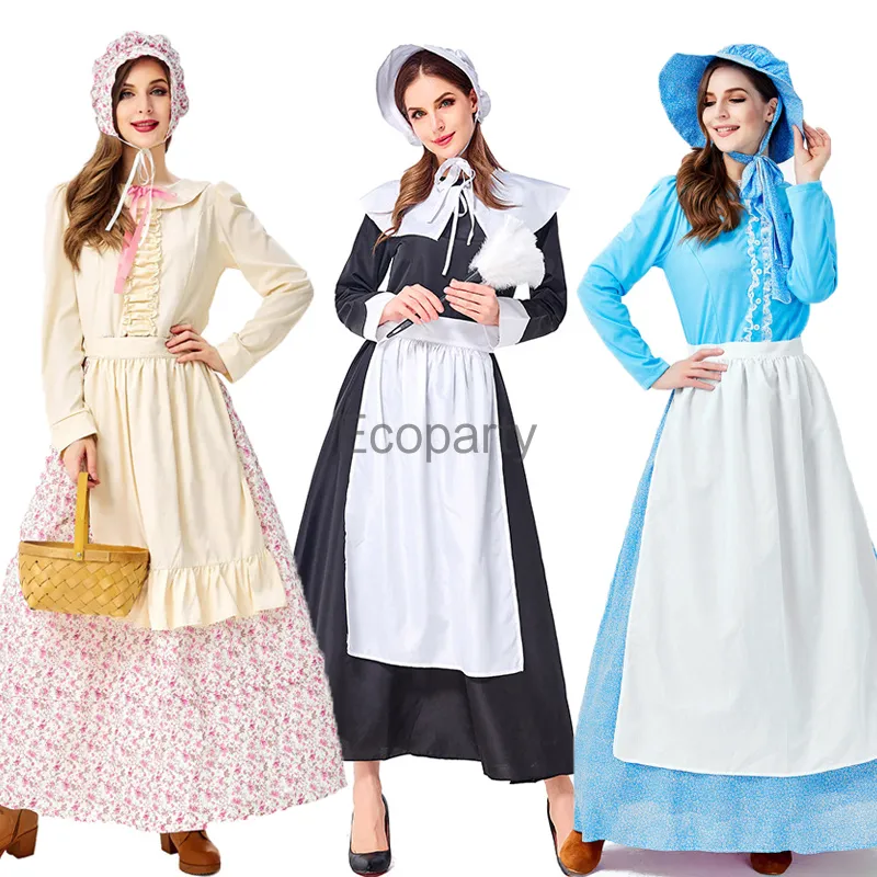 Halloween Costumes Women's Prairie Style Clothing Women's