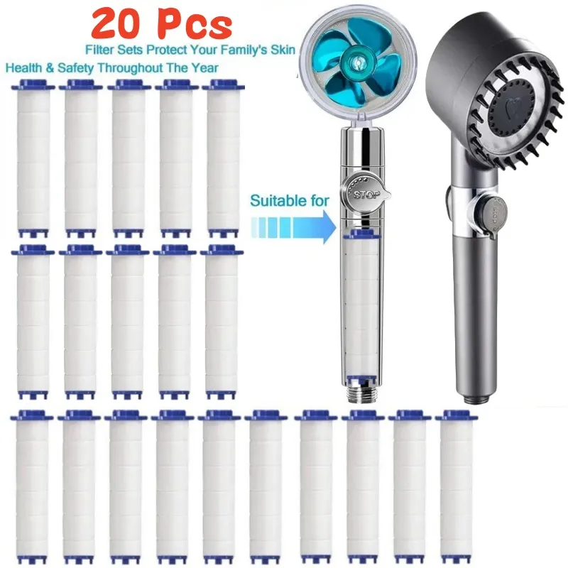 Replacement Shower Filter with PP Cotton for Held Showerhead - Removes ...