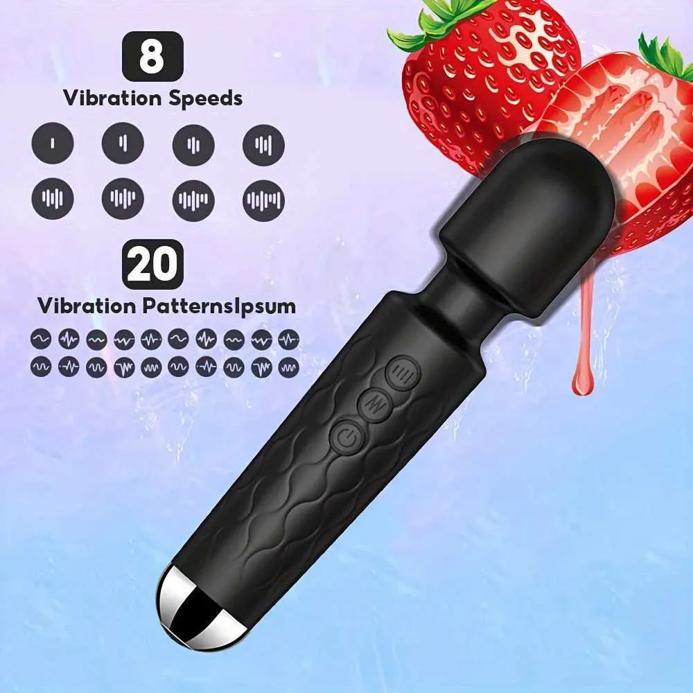 AV Wands Vibrators 20 Modes Powerful Female G Spot Massagers And Clitoral  Stimulators Adult Sex Toys For Women From Shirting_fashion, $8.65 |  DHgate.Com