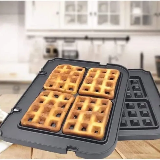 Non-Stick Waffle Plates for Griddler Fits GR-4N, GR-5B, GR-6