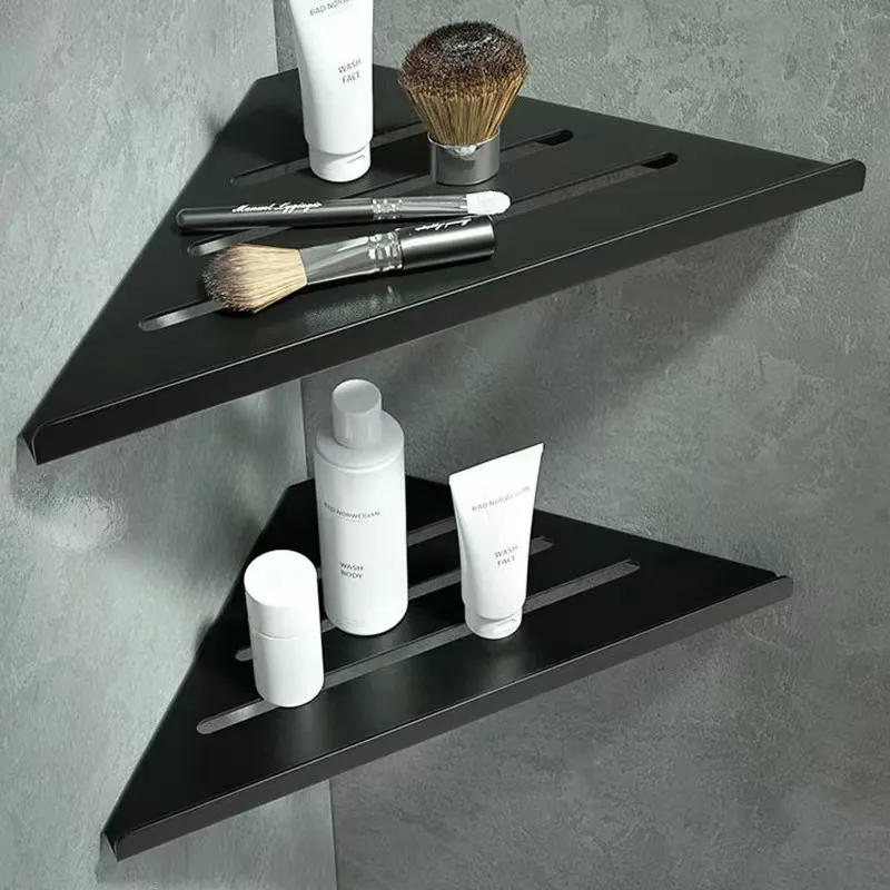 Aluminum Bathroom Corner Shelf - Rustproof Shower Caddy, Minimalist ...