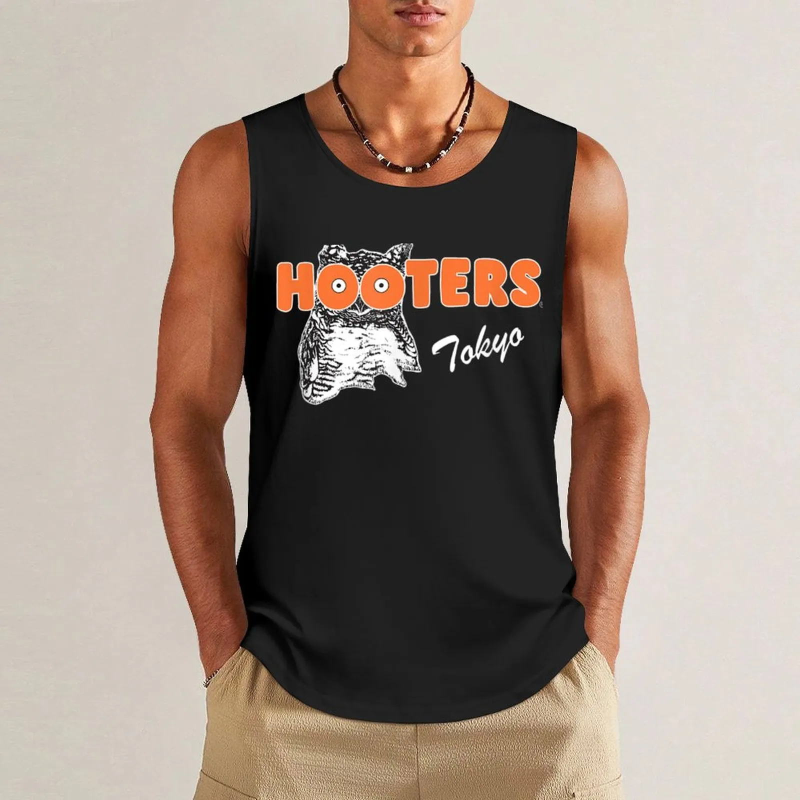 Mens Sexy Wear Tank Top: Lightweight Cotton Athletic From