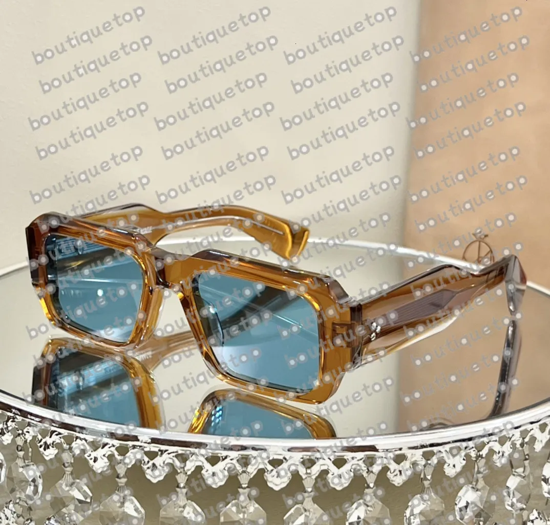 Retro Rectangular Sunglasses - Premium Acetate Frame  display picture 1