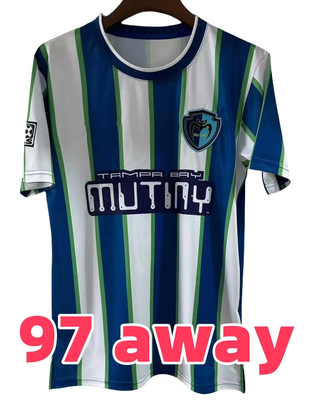 Tampa Bay Mutiny Retro Soccer Jersey 96 97 Mutiny From