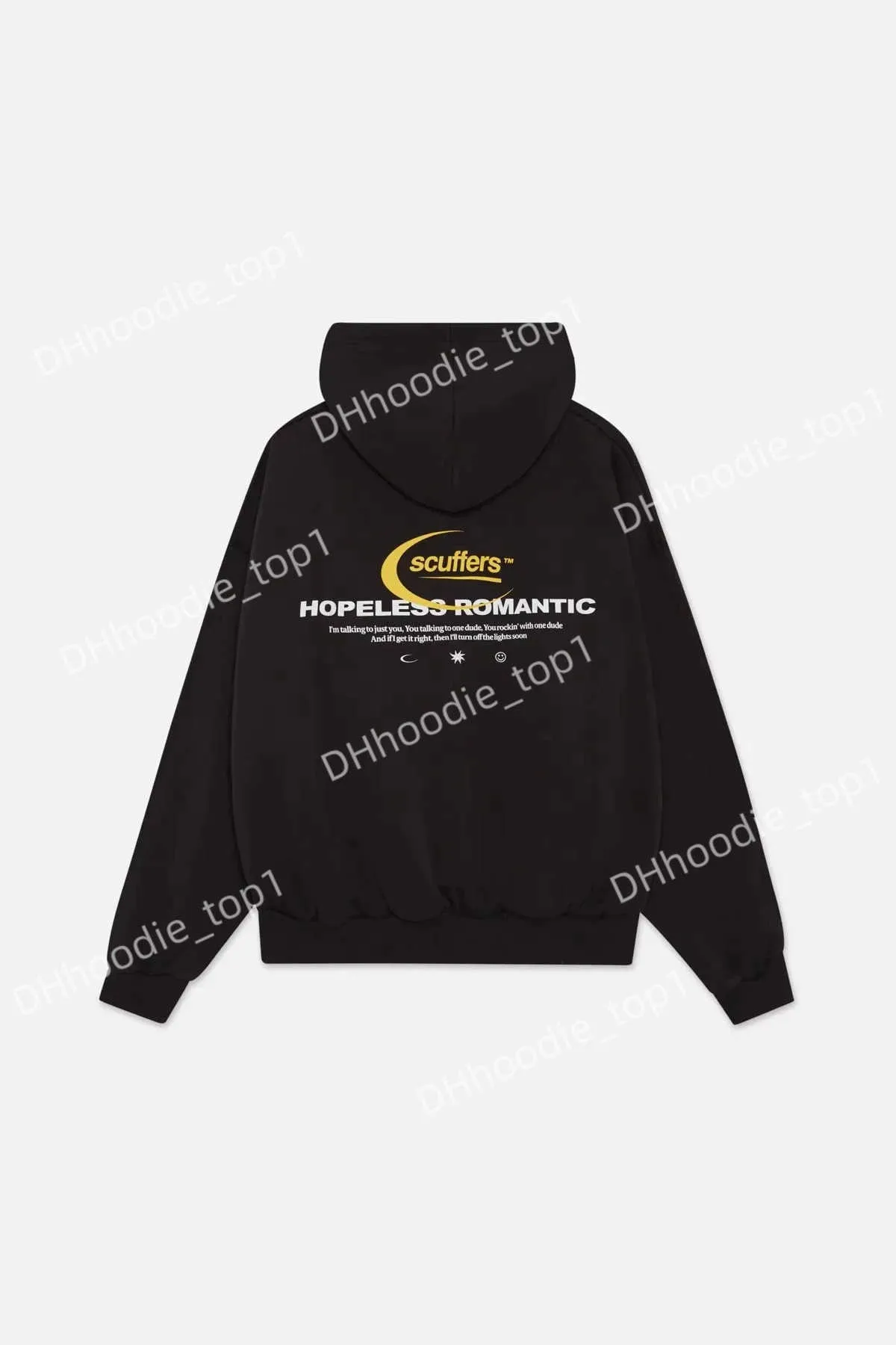 Womens Oversized Hoodie Sportswear Acetate Harajuku Gothic T-shirt