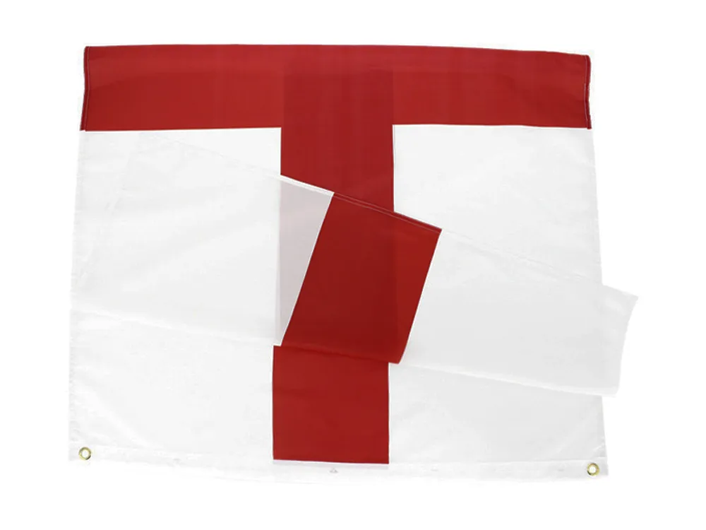 England St. George's Cross Flag - 3' X 5' Polyester, Indoor/Outdoor Use, New With Tags 6 thumbnail image