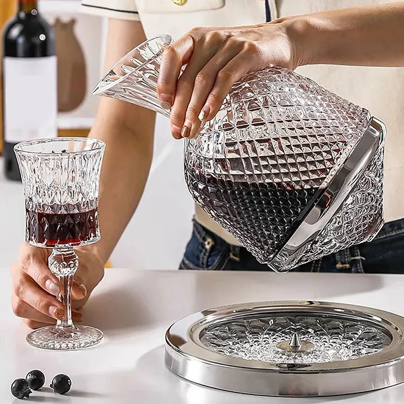 Smaier Wine Decanter Built-in Aerator Pourer Review