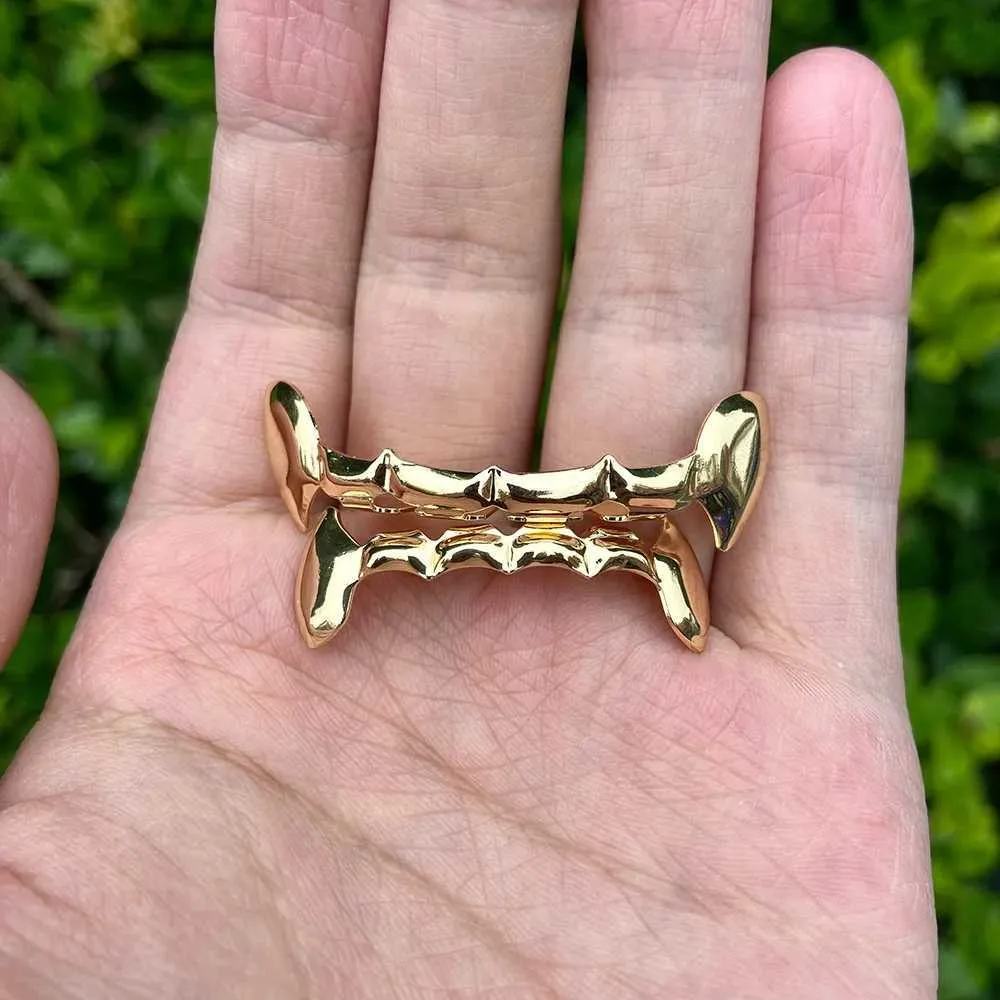 Oocc18k Gold Plated Hip Hop Teeth Grillz Caps Rugged Grills | Seychelles