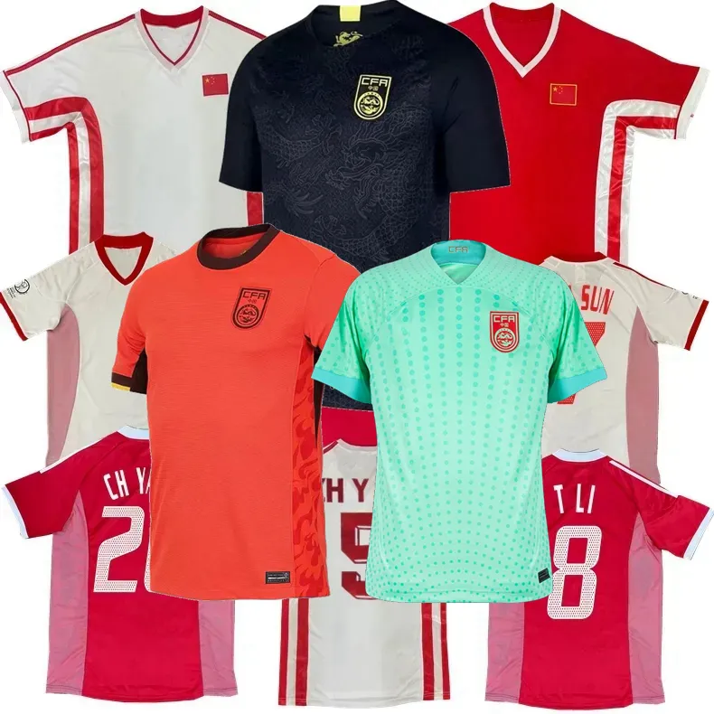 中国代表 サッカーユニフォーム 2002 1998 2002 2003 18 2024 2025 China Retro Soccer Jersey