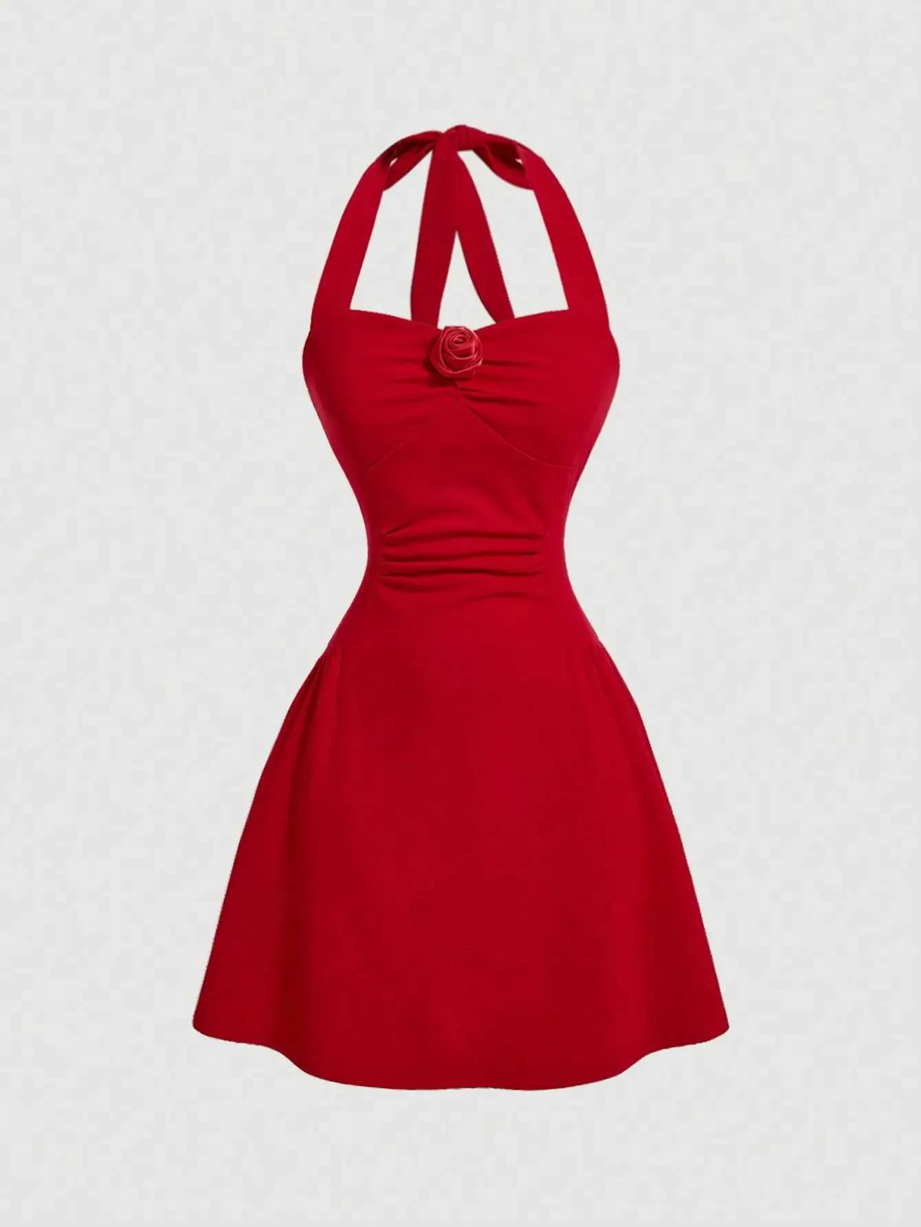 TrendXJ250224 Red Bow Halter Dress Pleated Waist, Slim Fit Short Skirt, Autumn Style For Women From Tomato_lele, $9.17 In Bulk | DHgate.Com TrendXJ250224 Red Bow Halter Dress Pleated Waist, Slim Fit Short Skirt, Autumn Style For Women From Tomato_lele, $9.17 In Bulk | DHgate.Com