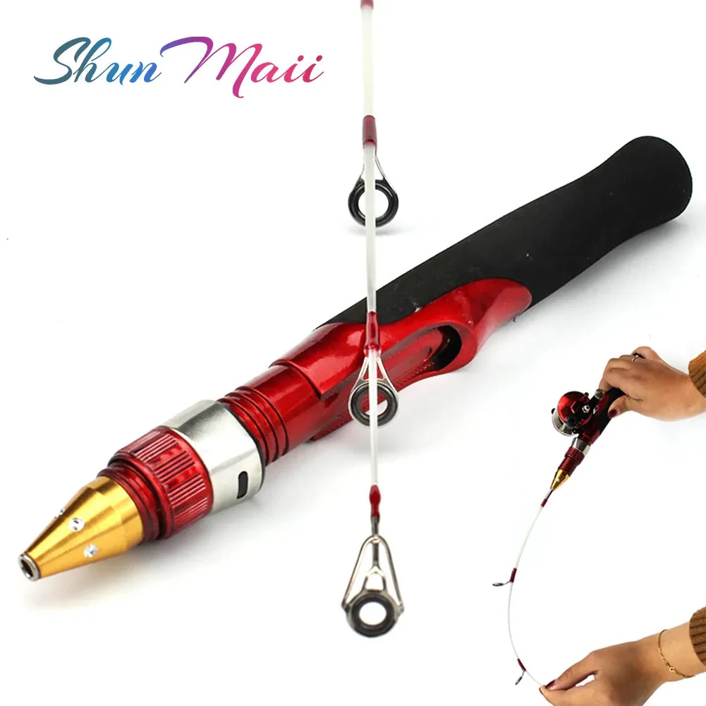 Ice Fishing Rod 50cm Ultralight Portable Spinning... 