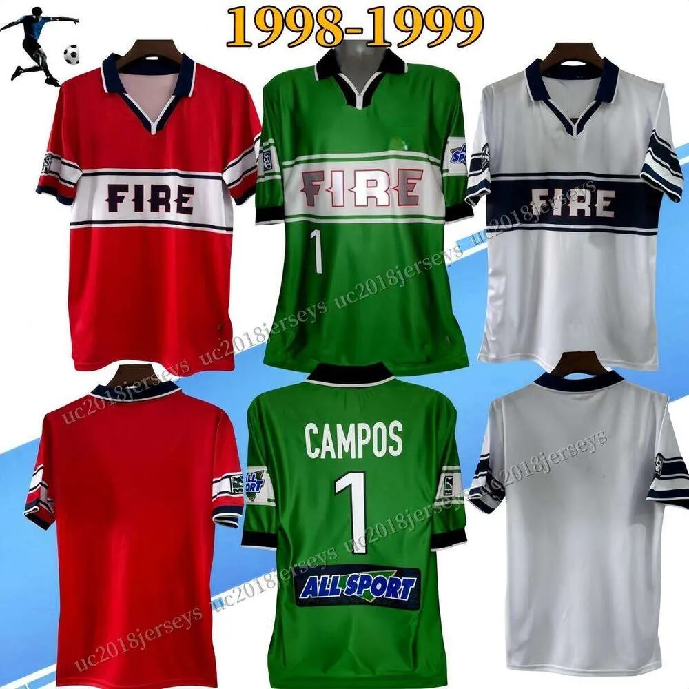 Save Big on Bulk Chicago Fire Jersey Chicago Fire FC Jersey Retro 1998 99  Vintage Soccer Jersey Men's Classic Home Away Third Football Shirt Best 