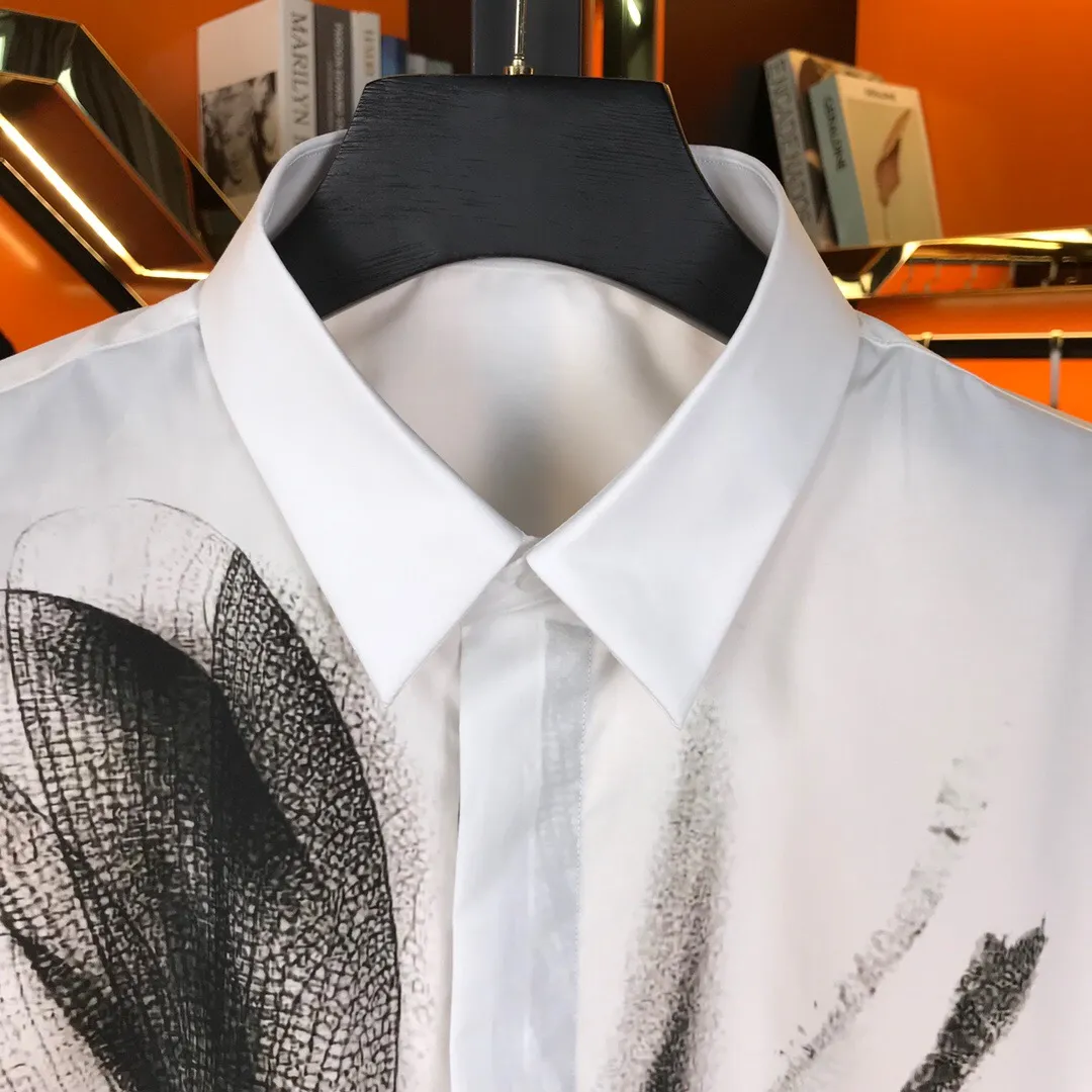 hip hop dress shirts Men's Shiny Metallic Long Sleeve Slim Fit Button Down Shirts for Club Rock  Hip Hop Disco Party Cosplay Nightclub Christmas Dress Shirts