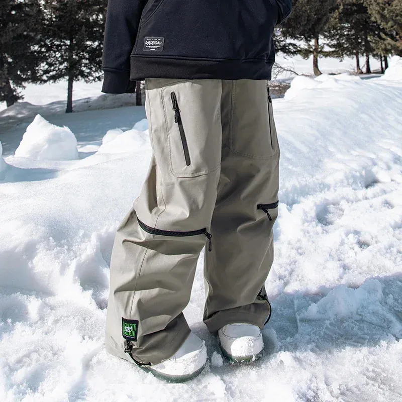 Save Big on Bulk Weatherproof Snow Pants Waterproof Windproof Snowboard  Pants For Women And Men Loose Fit Cold Weather Ski Pants For Outdoor  Freestyle