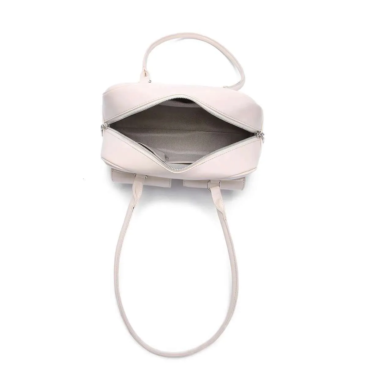 Vintage schoudertas voor dames wit leren handtas chic casual_voghion.com