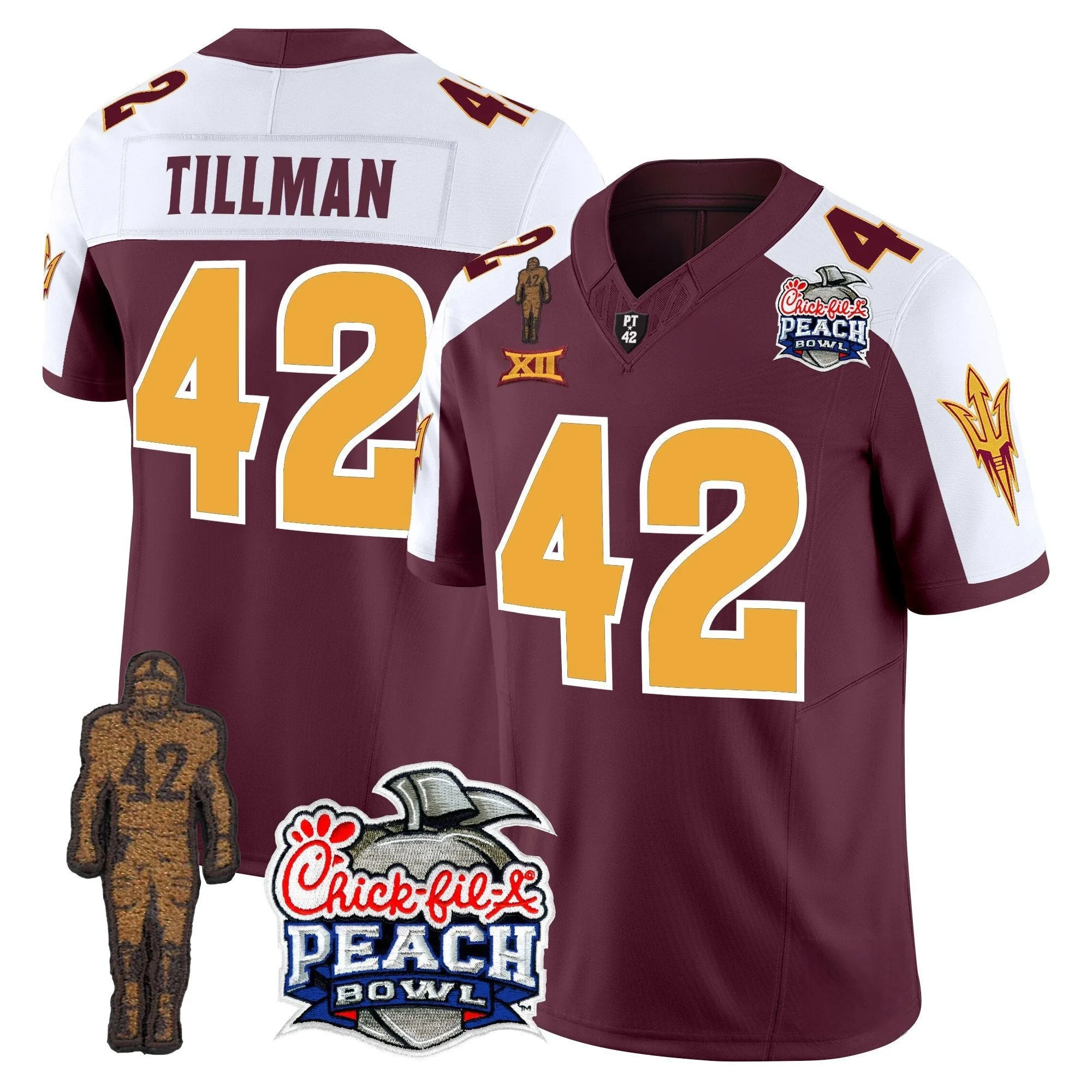 Nike Asu Tillman Jersey 2025 Arizona State Sun Devils Football