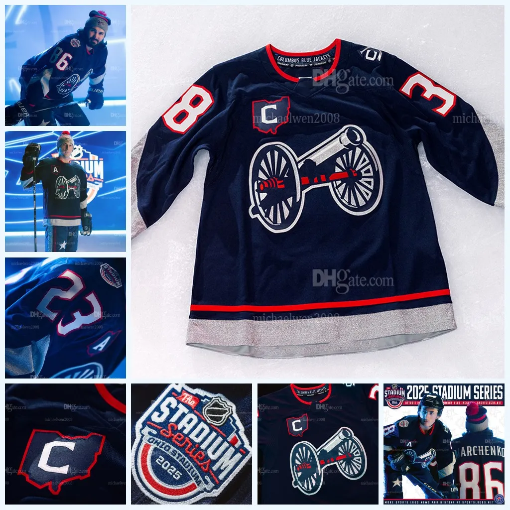 Columbus Blue Jackets Jersey 2025 Stadium Series Hockey Jersey