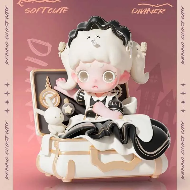 【13Pc】Keeno Ghost City MBTI シリーズ Ghost Keeno MBTI Blind Box - Collectible Anime Figures
