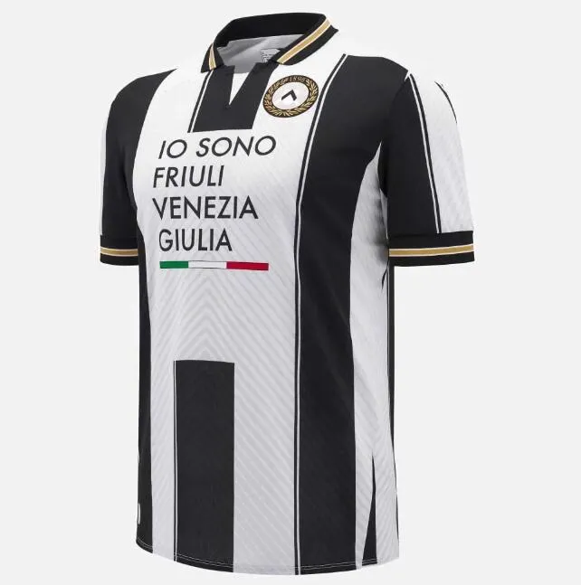 イタリアサッカージャージ 2025ウディネーゼホームアウェイ 