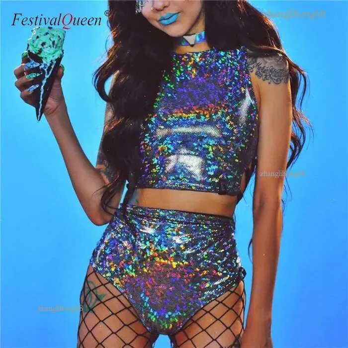 iridescent rave top