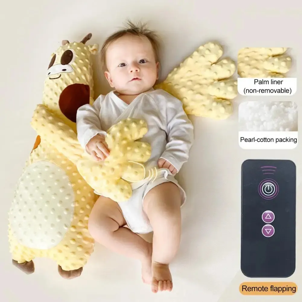 Sleep Companion - Coussin Chauffant Pour Bébé Avec Haricots Rouges | Télécommande 3 Vitesses | Apaisant Pour Le Sommeil Et Les Coliques