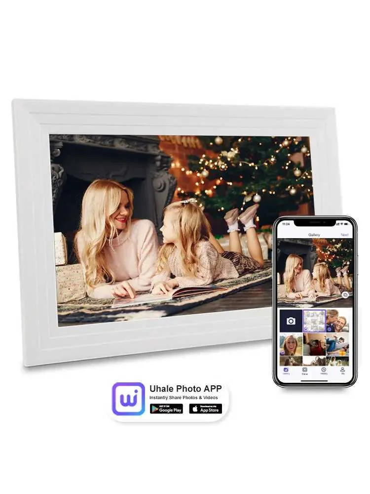 1-inch WiFi digital photo frame 1280 × 800 TFT touch screen 32GB ...