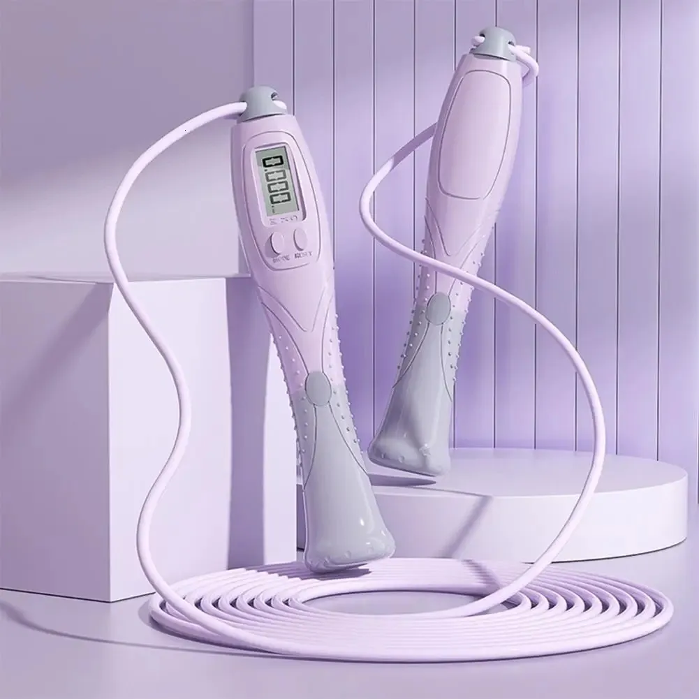 360° Rotating Electronic Counting Jumping The Rope For Fitness And ...