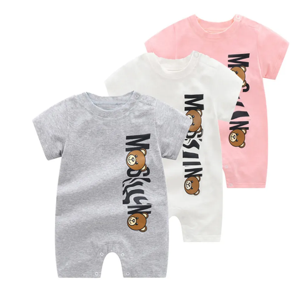 Designer 100% Cotton Matching Romper Sets For Newborns Designer 100% Cotton Matching Romper Sets For Newborns