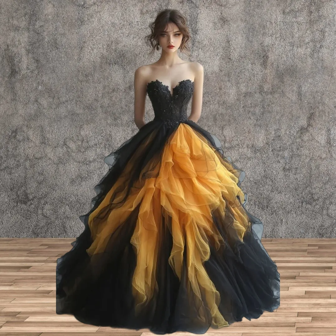 strapless open back dress Beaded-Corset Long Black Prom Gown: Ladivine CC408 Burgundy / 0