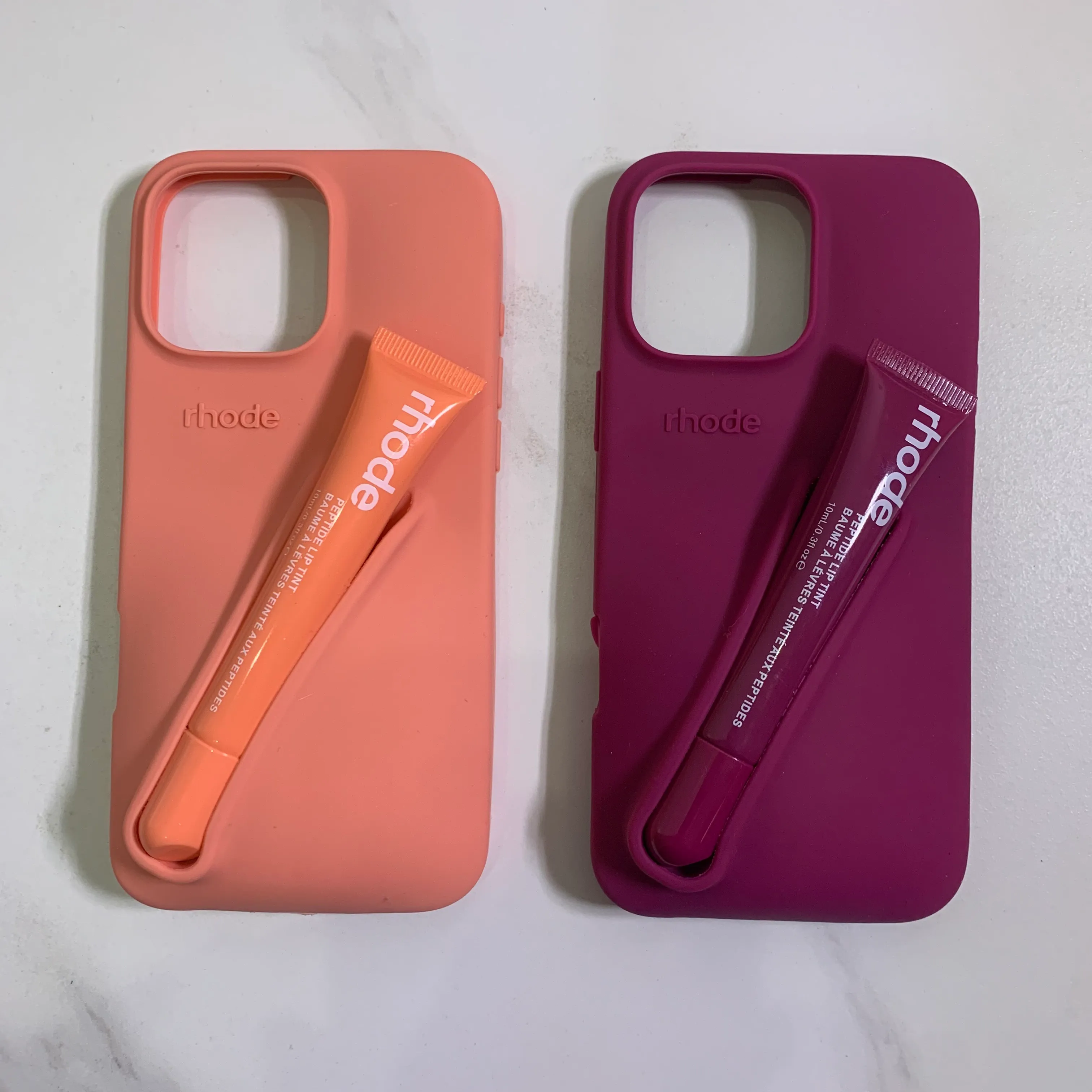 Toast Rhode Phone Case Silicone Lipstick Holder For IPhone
