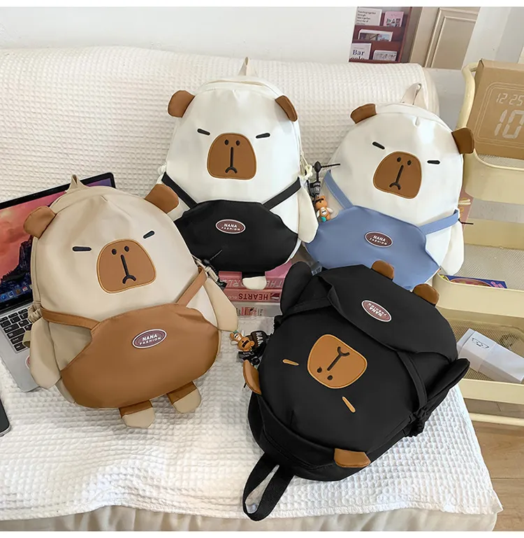 Mini Rucksack Comical Cute Cartoon Backpack Personality Funny School Bag... From Chaannelbag ...