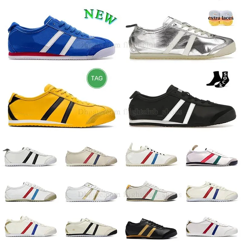 Low Top Sneakers Running Shoes Japan Mexicos Outdoor Platform Tiger 66 Tigers Mexico 66 Dhgate Green Designer Mens Lace-up Zapatos High Quality Tenis