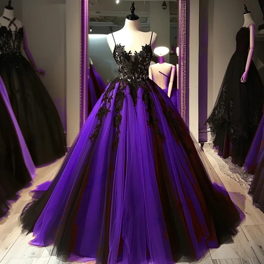 black red and purple wedding dress Taylor Dark Red and Black Wedding Dress, Ombre Colored Wedding Dress,  Halloween Wedding Dress, Gothic Wedding Dress, Custom Black and Red