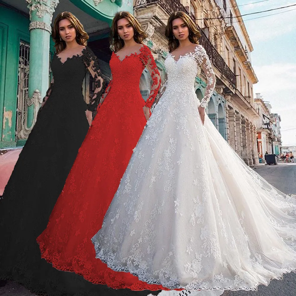 amazon ladies formal dresses Women's Dress Floor-Length Lace Long Sleeve Crew Neck with Pocket from Dhgate Basic & Casual formal cocktail dresses