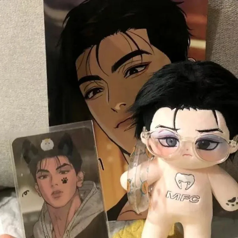 Stuffed Manhwa JINX Kim Dan Joo Jaekyung 20cm Plush Puppets Cotton