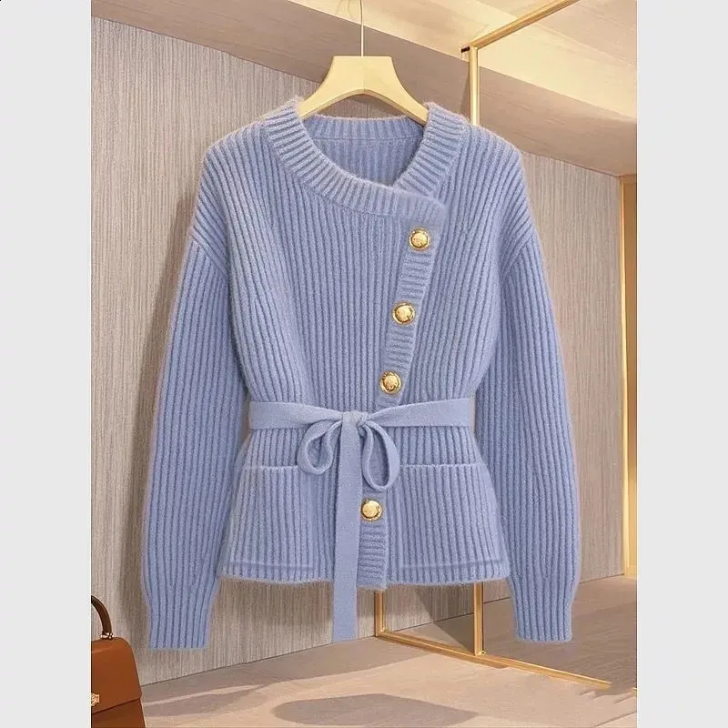 Nice Sweeter Highend And Super Nice Blue Sweater Jacket Women... From Xue03, $17.59 ...