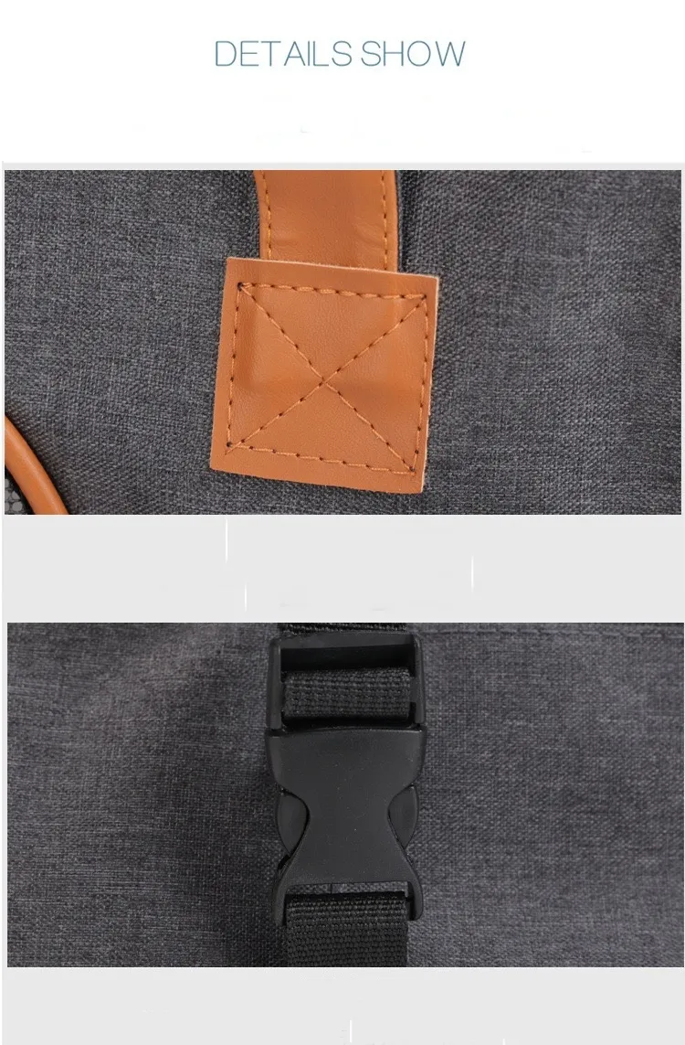 Vikbar väska för stora katter och små hundar_voghion.com