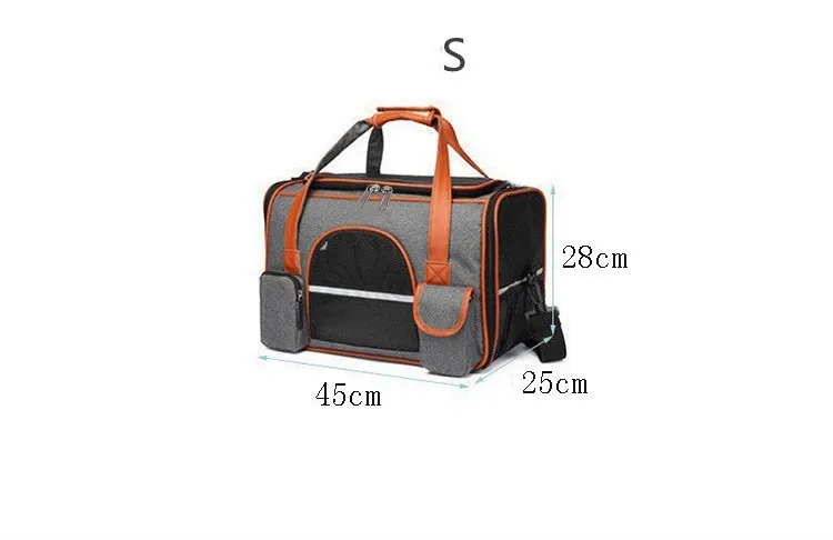 Vikbar väska för stora katter och små hundar_voghion.com