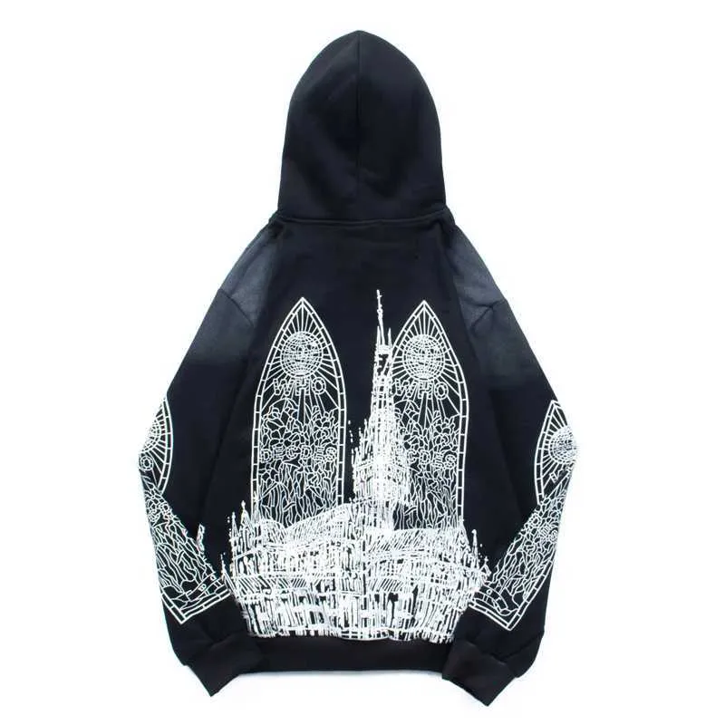 Who Decides War Herren Hoodie Retro Mud Dye Metropolitan Pullover_voghion.com