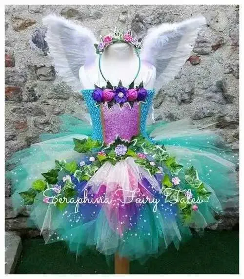 green emerald velvet dress Woodland Fairy Corset Dress (sleeveless) main image 1