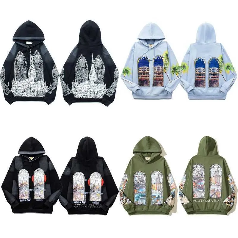 Who Decides War Herren Hoodie Retro Mud Dye Metropolitan Pullover_voghion.com