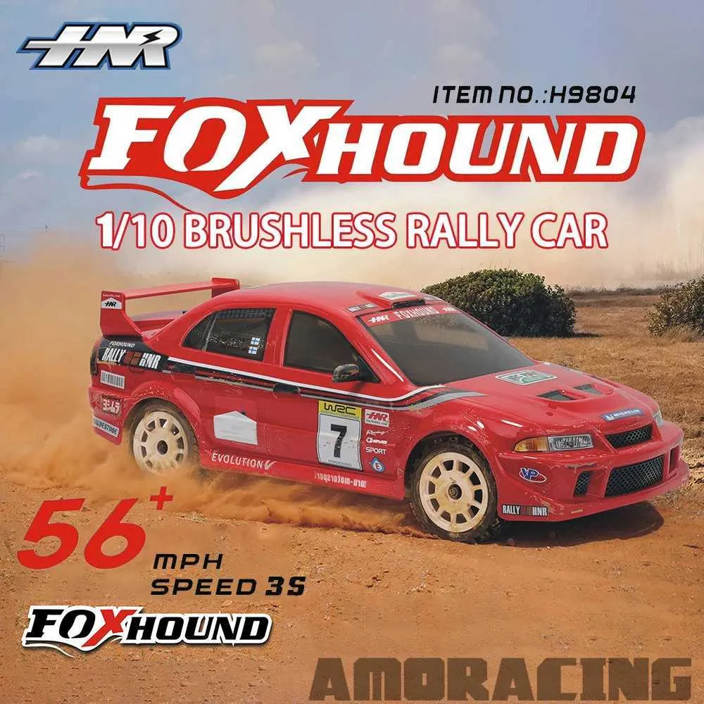 HNR H9804 FOXHOUND Brushless Rally Car 1/10 RC From 117,98