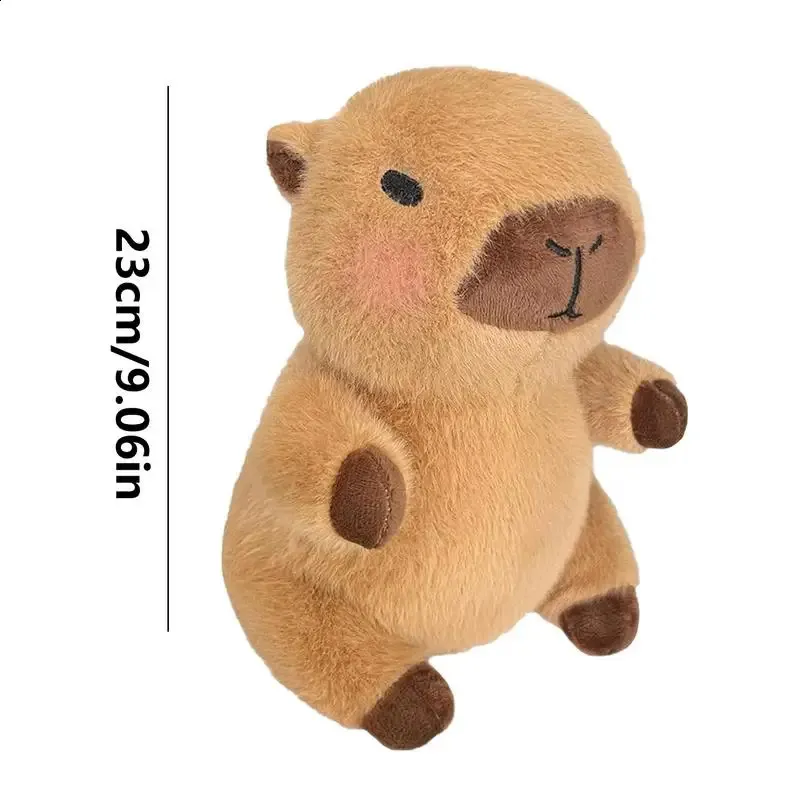 Peluche Capibara Realista 23 Cm Con Ropa Y Accesorios – Muñeca De Felpa Suave Para Regalar (Varios Estilos)