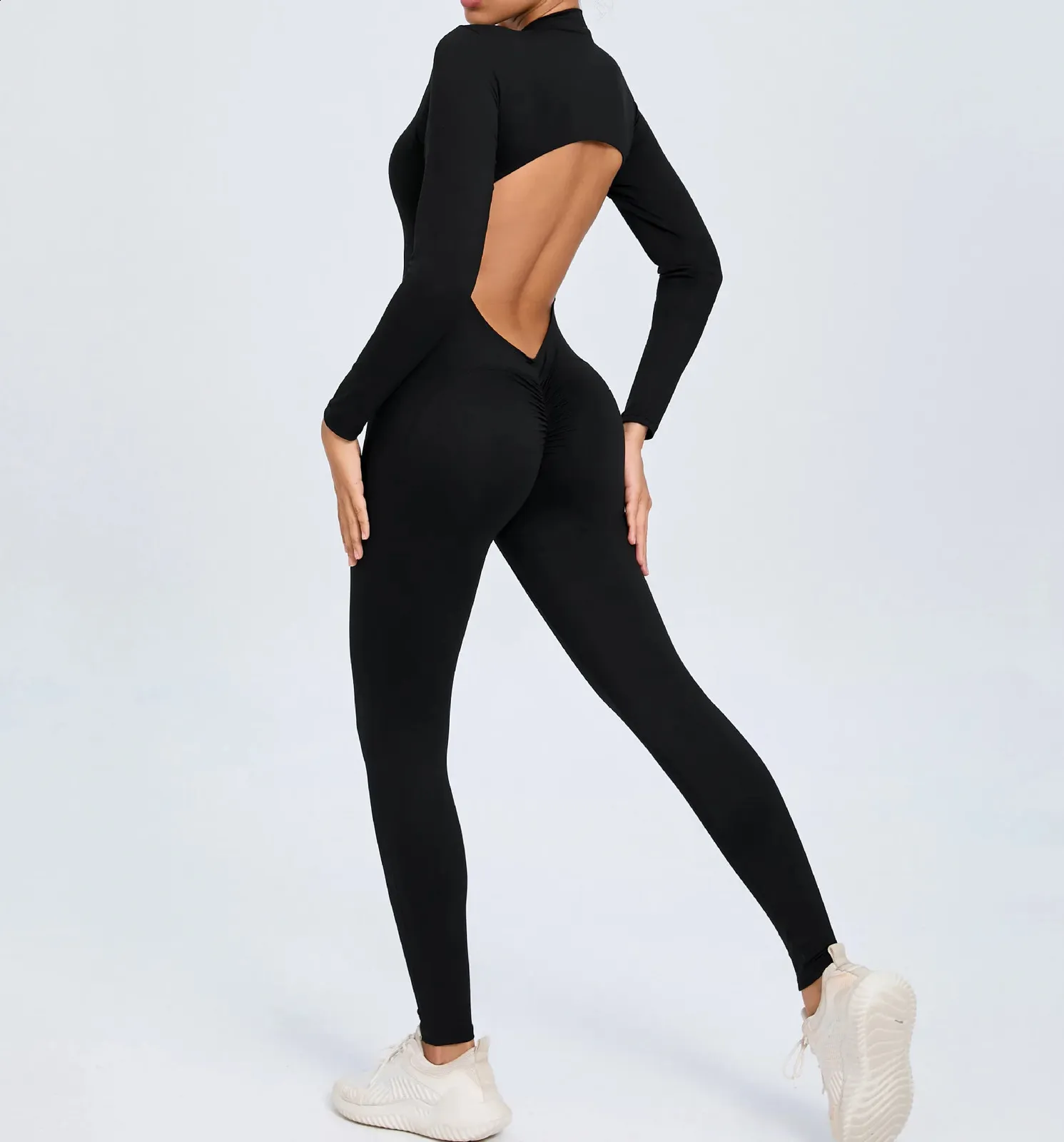 Women's Skinny Acetate Jumpsuit Casual All Season Fitness Set With
