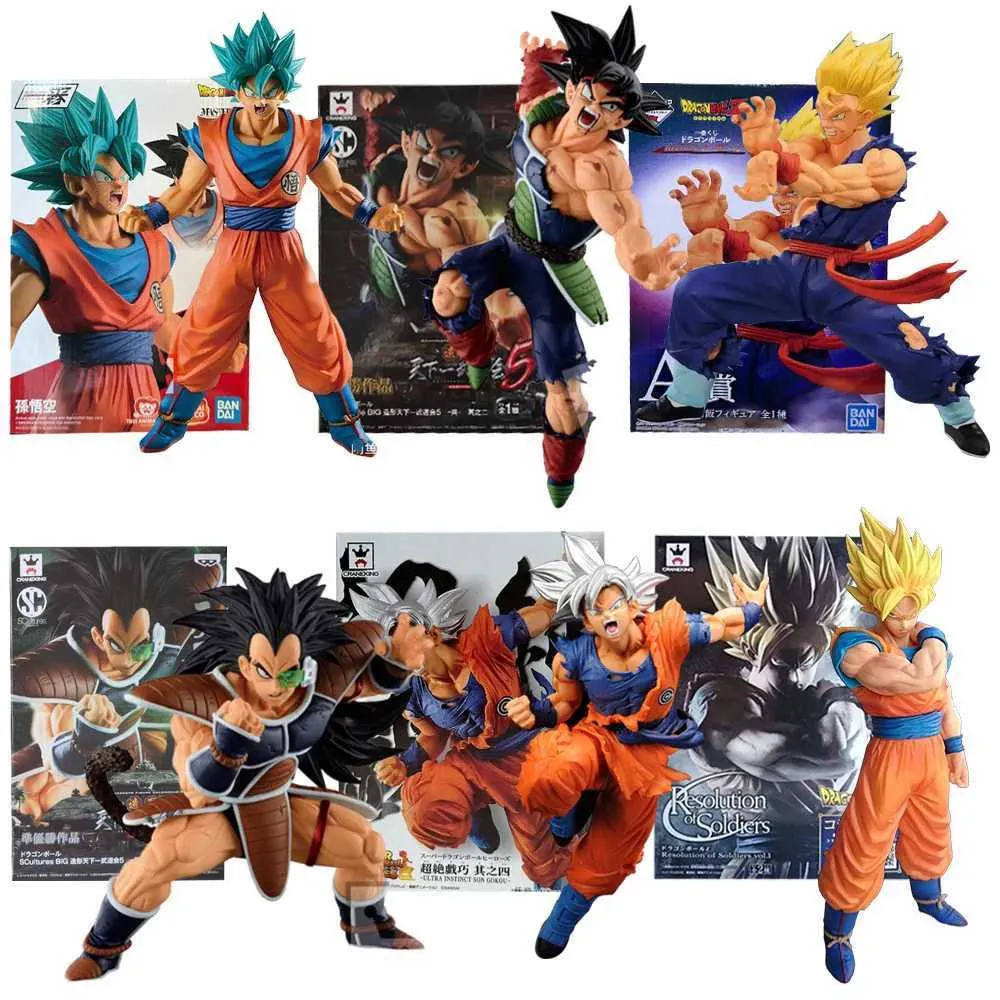 ドラゴンボール アクションフィギュア 6 個セット 孫悟空、孫悟飯