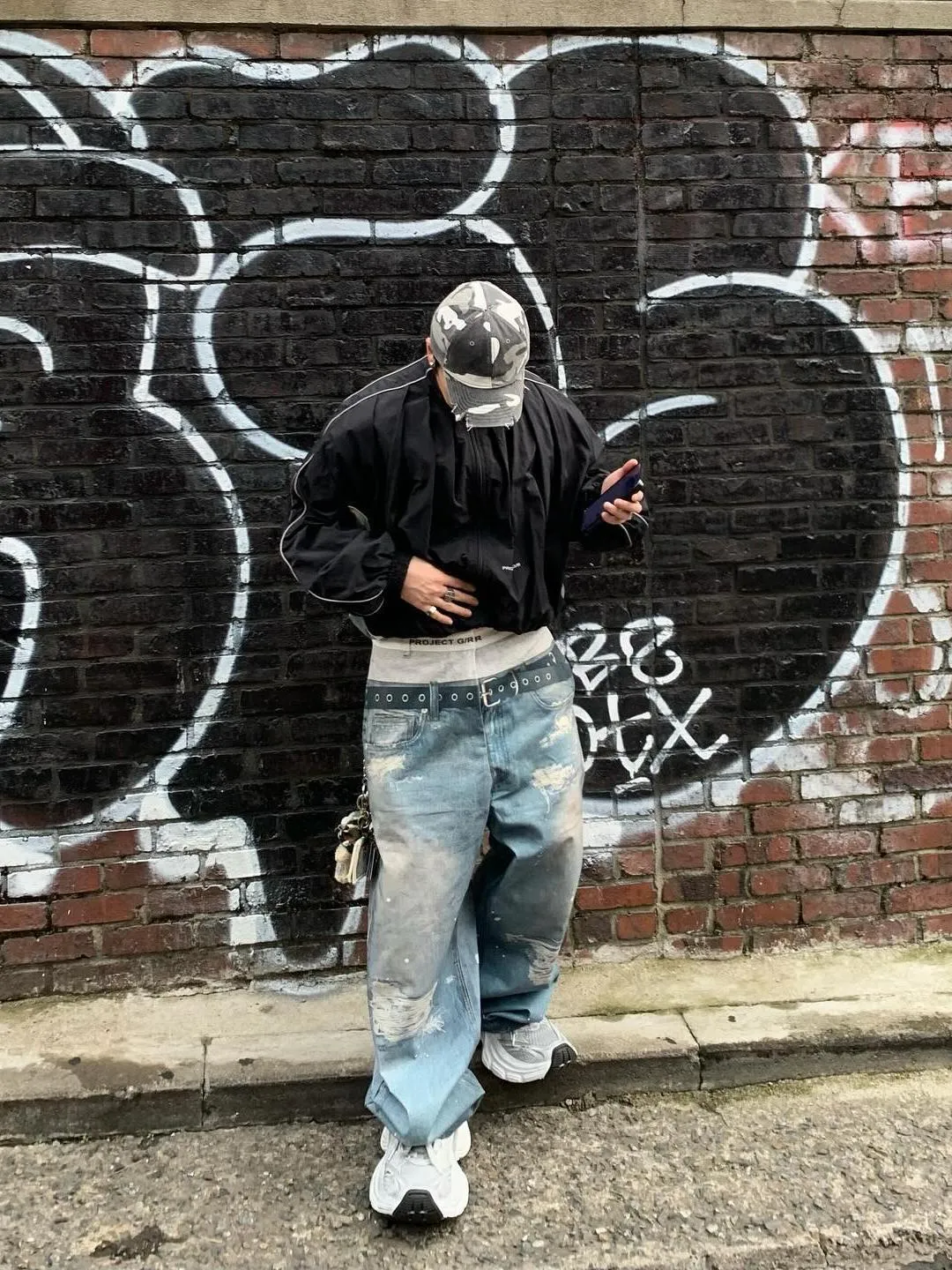 Mens Jeans Project GR By Grailz Fake Two Piece Parody Underwear 3D