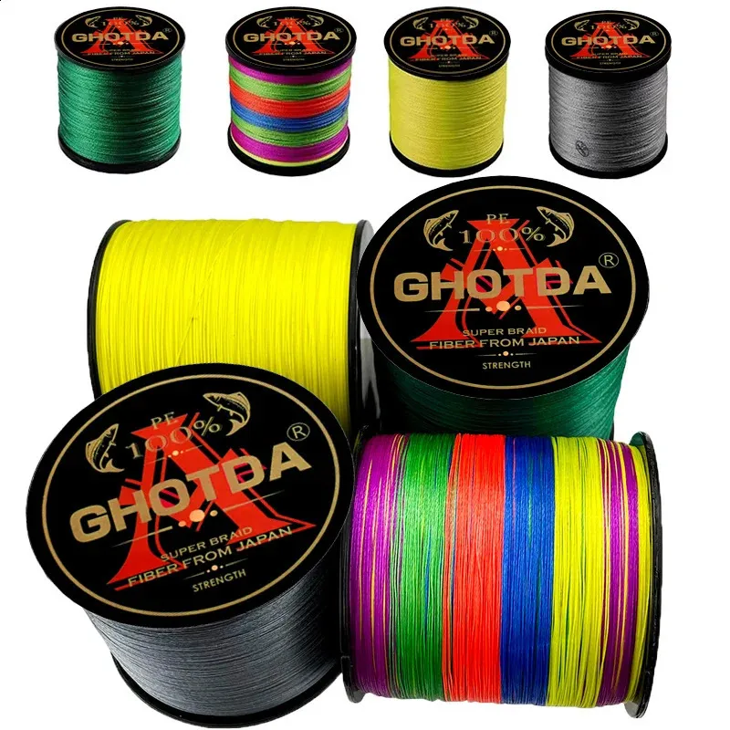 GDA Braided PE Fishing Lines   12 Strand... 