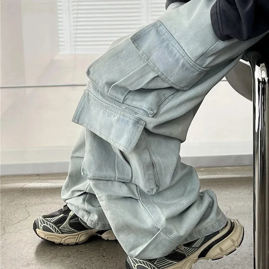 Pantalón Gris Pantalones Marca Cuidado Con El Perro Pants Azul