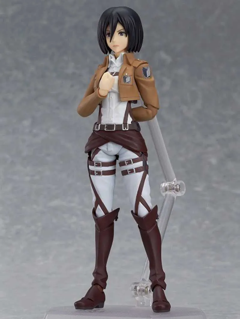 Attack On Titan Mikasa Ackerman 7.48 in 19 cm PVC and ABS Figure with  Detachable Sword from Dhgate Blind box