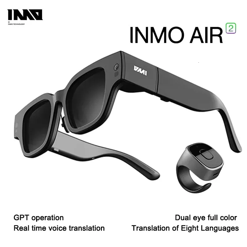 INMO Air2 AR Glasses Accessories: Nose Pads, Sunglasses Clip